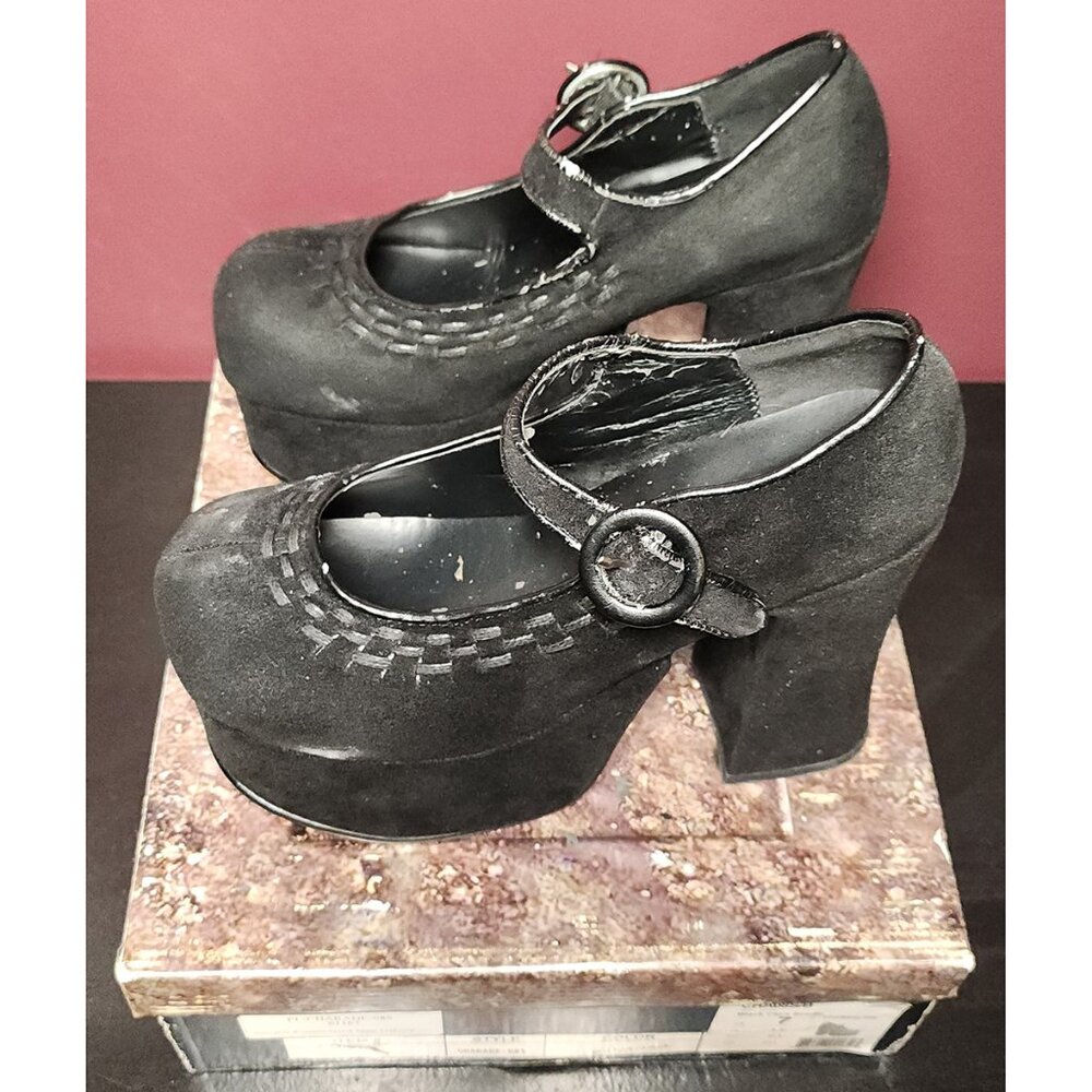 Vintage Demonia Platform Heels - Size 7 - Picture 8 of 9